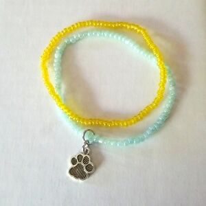 Paw Charm Bracelet Set jewelry. 007/13/112